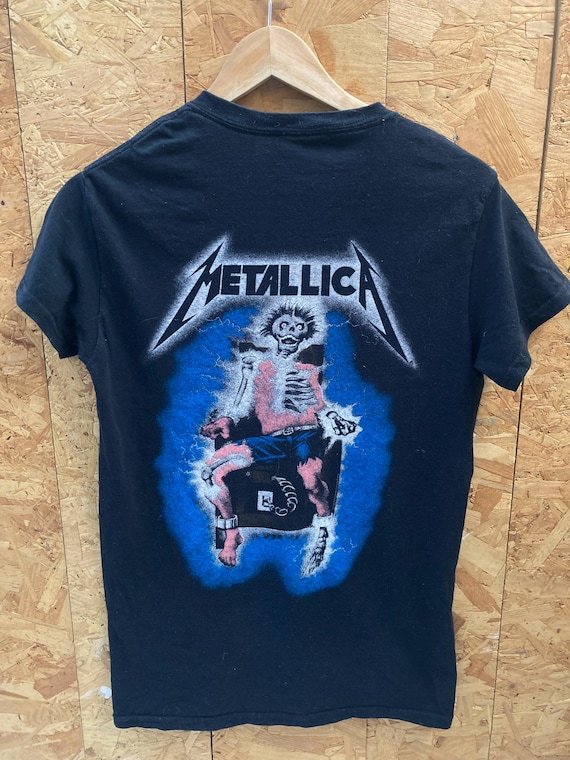 Vintage Metallica Ride the Lightening Double Side Print T-shirt