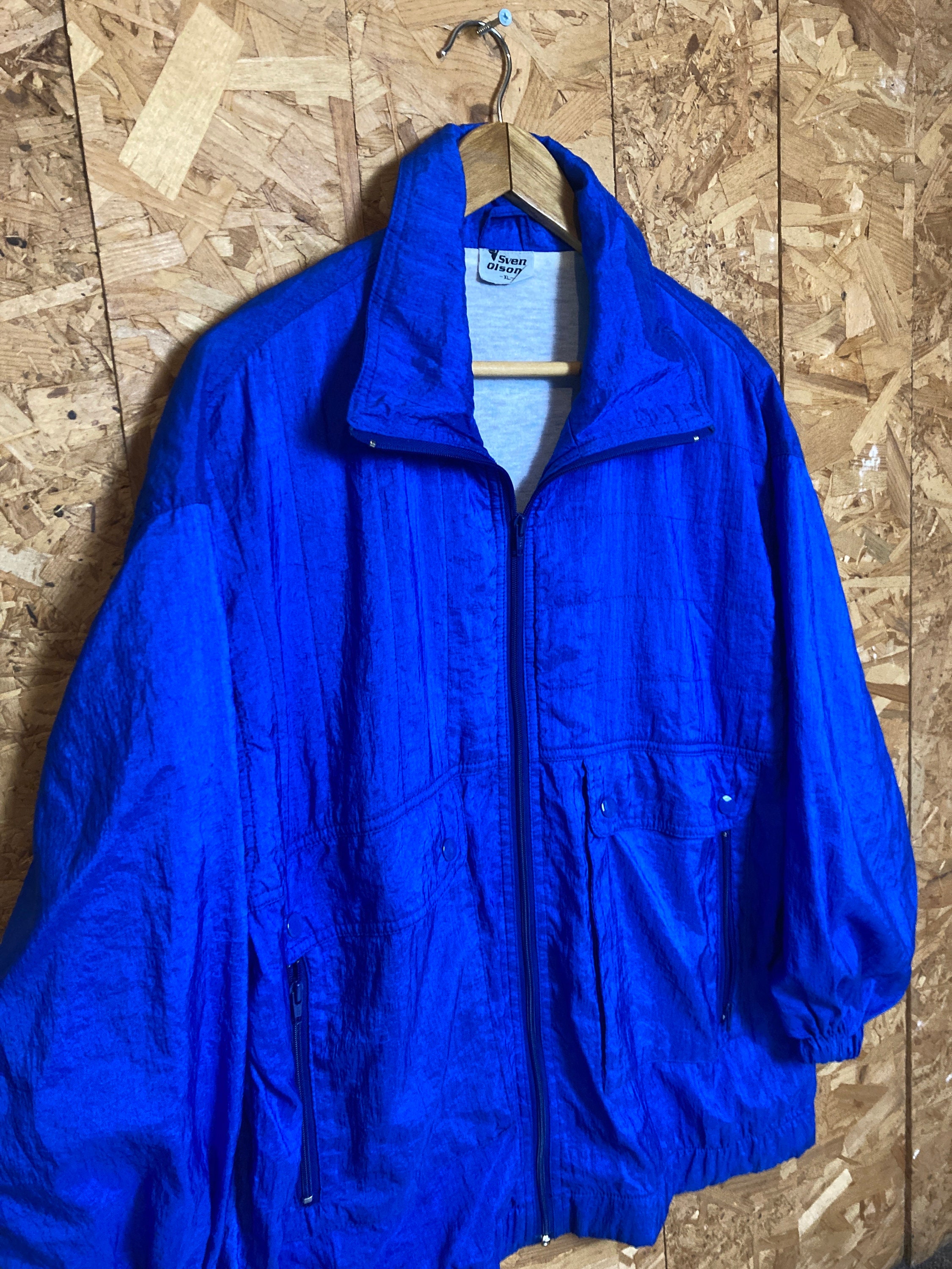 ビンテージ 70s 80s Sven Olson メンズXL 8 ジャージ　赤白 Vintage Adidas Originals Canada Olympics Jacket White Track Top