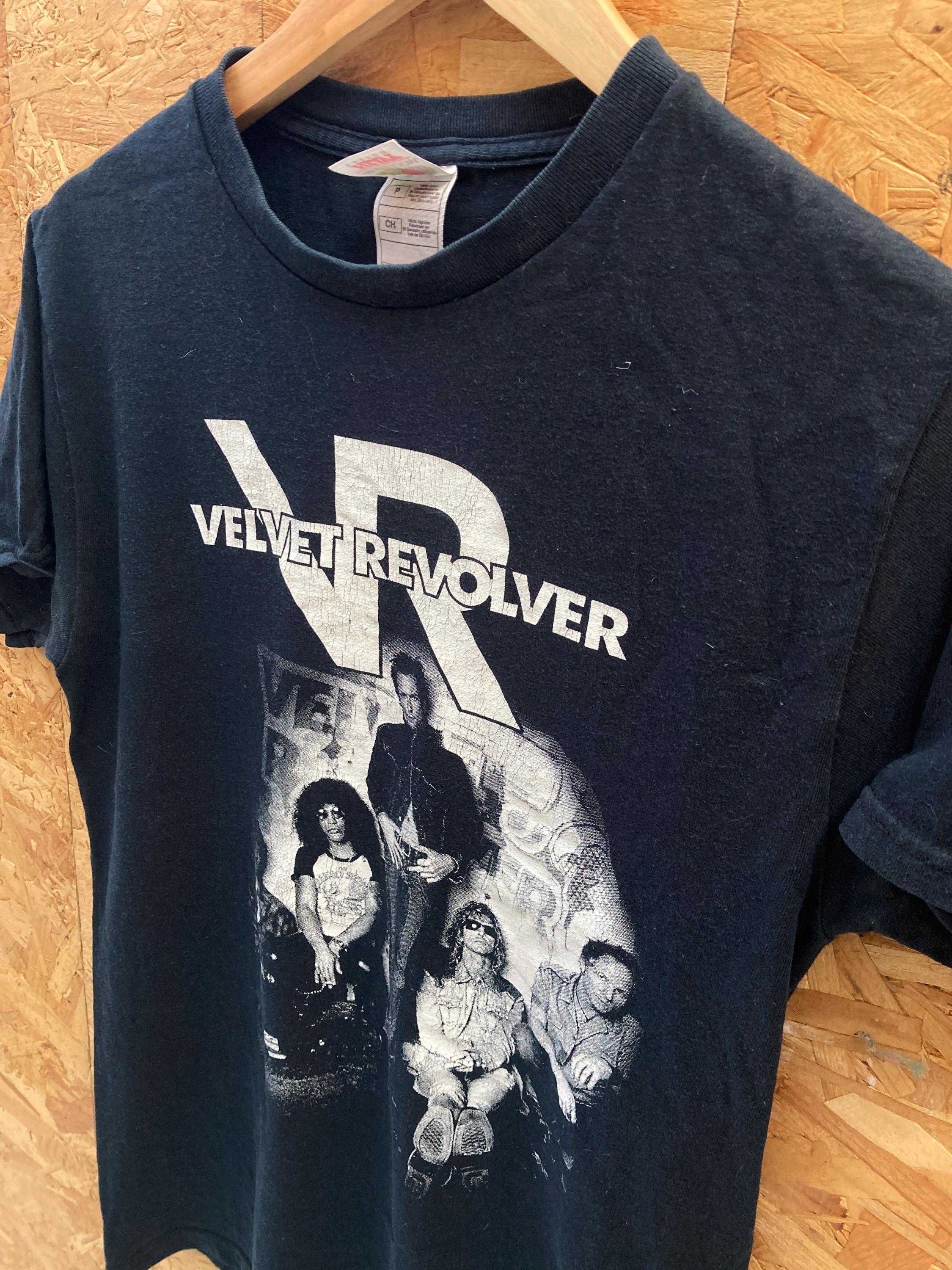 Vintage Velvet Revolver Evolution Tour Double Side Print T-shirt