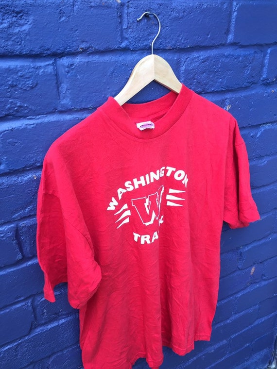 Vintage 80s Washington Track USA college varsity … - image 3