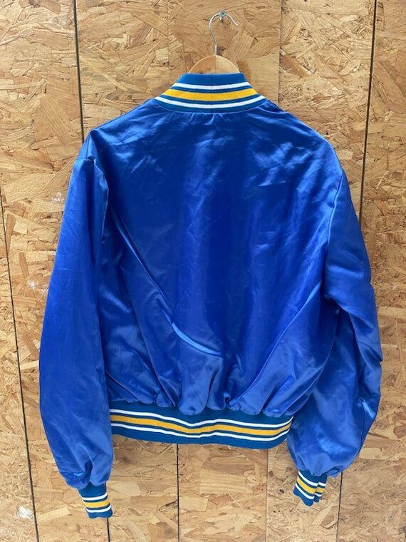 Vintage 80s Buctril Herbicide Satin Baseball Jacket Blue Yellow Mens Size  Large - Etsy New Zealand