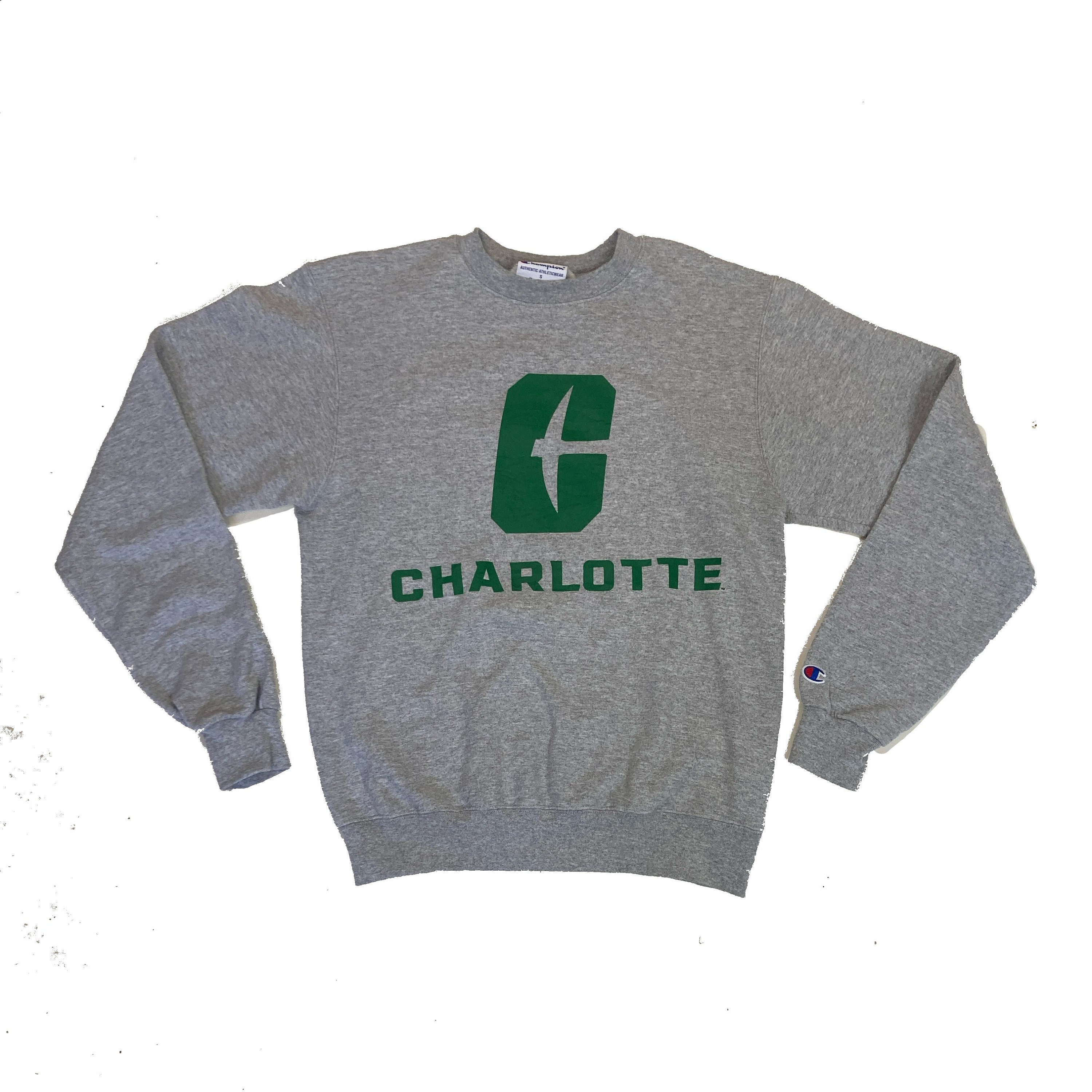 North Carolina Vintage Unc Charlotte Sweatshirt Vintage 90s