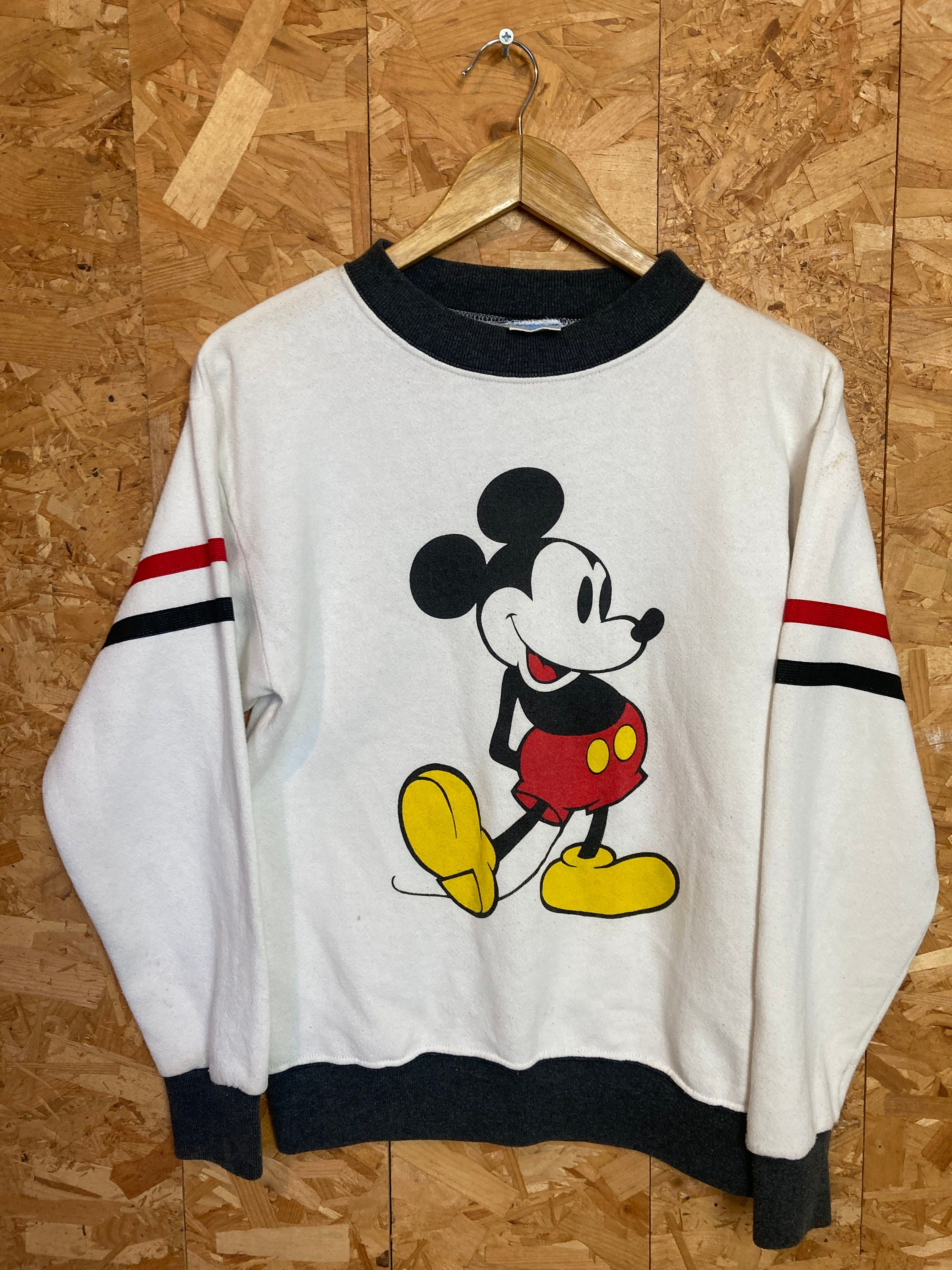 トップス 90's Mickey Crew Neck Sweat 90s mickey mouse sweat shirt | What'z up