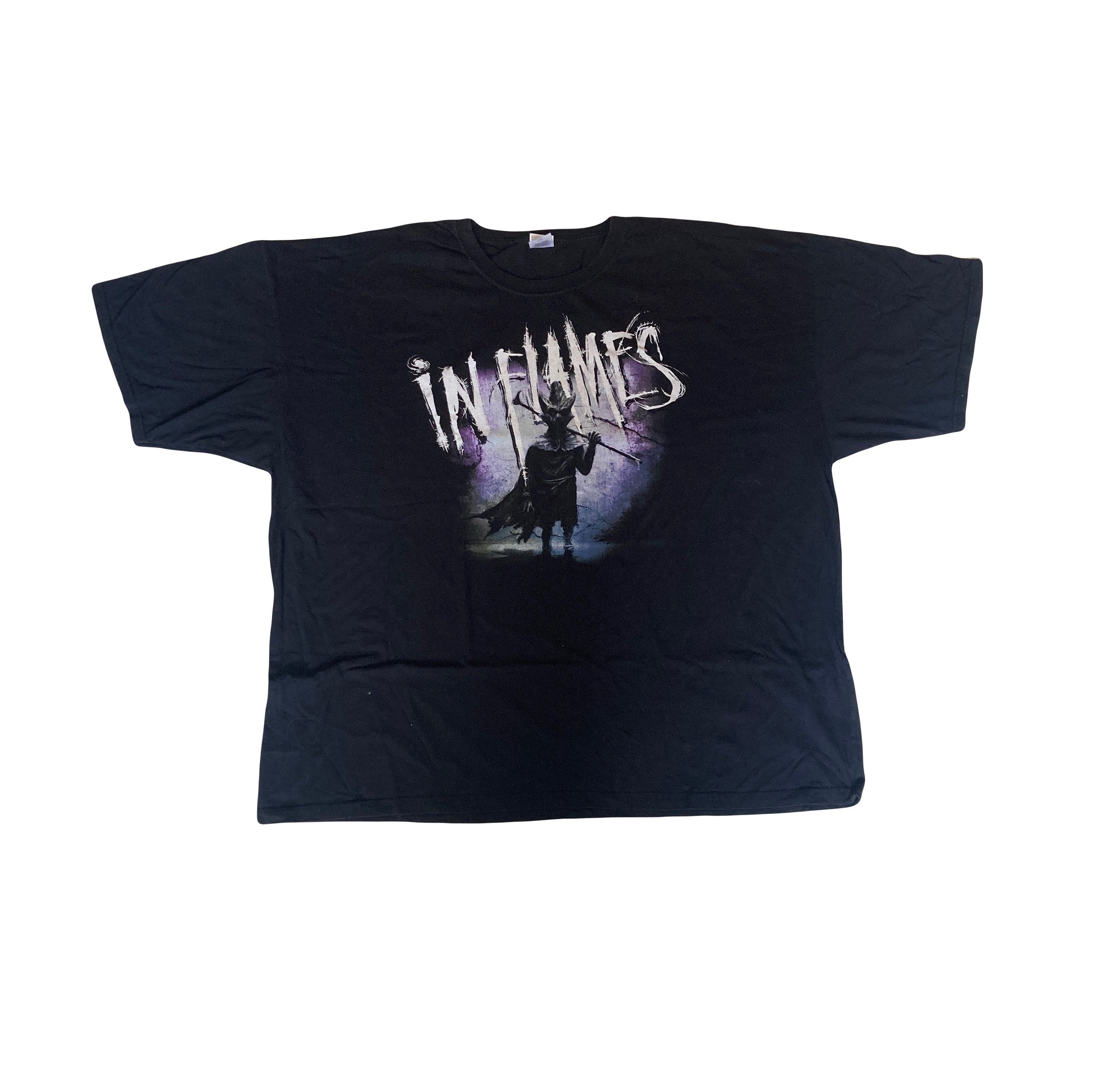 IN FLAMES　90sデスメタル　古着Tシャツ　ヴィンテージ・ロックバンド IN FLAMES90sデスメタル古着Tシャツヴィンテージ・ロックバンド