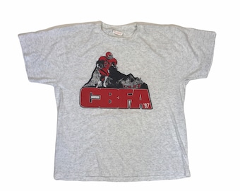 Vintage 90s Cortland USA Distressed Faded Souvenir College