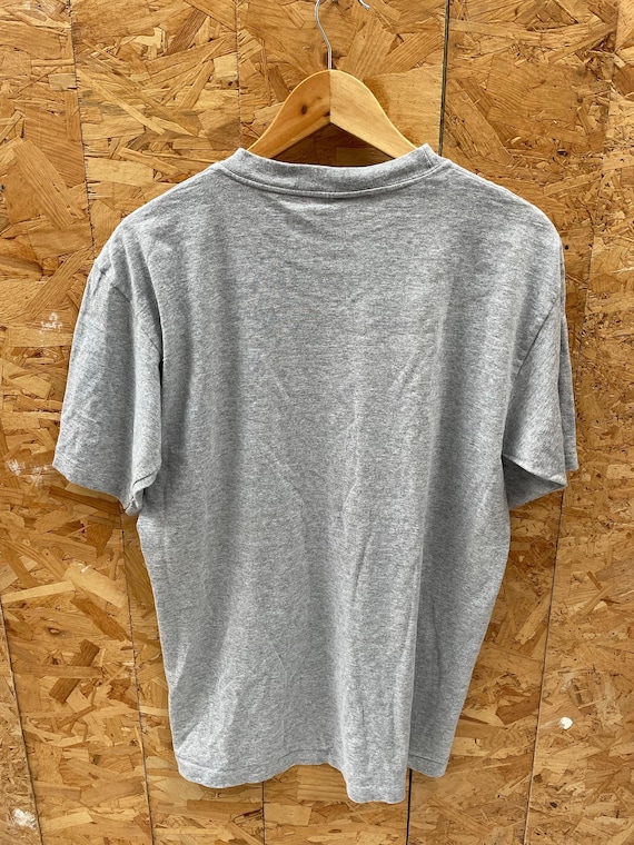 Vintage 90s Single Stitch NASA Graphic T-shirt Gray Size L by