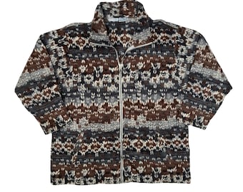 【90s】【Sergio Tacchini】 クレイジーパターン ジャケット 90s】【Sergio Tacchini】 ナイロンジャケット - メルカリ