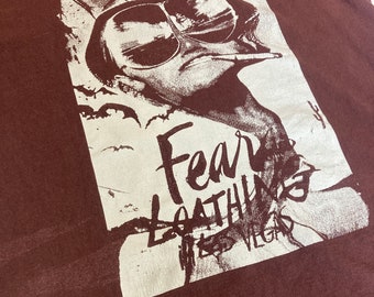 Vintage 90s Fear and Loathing in Las Vegas Brown Green