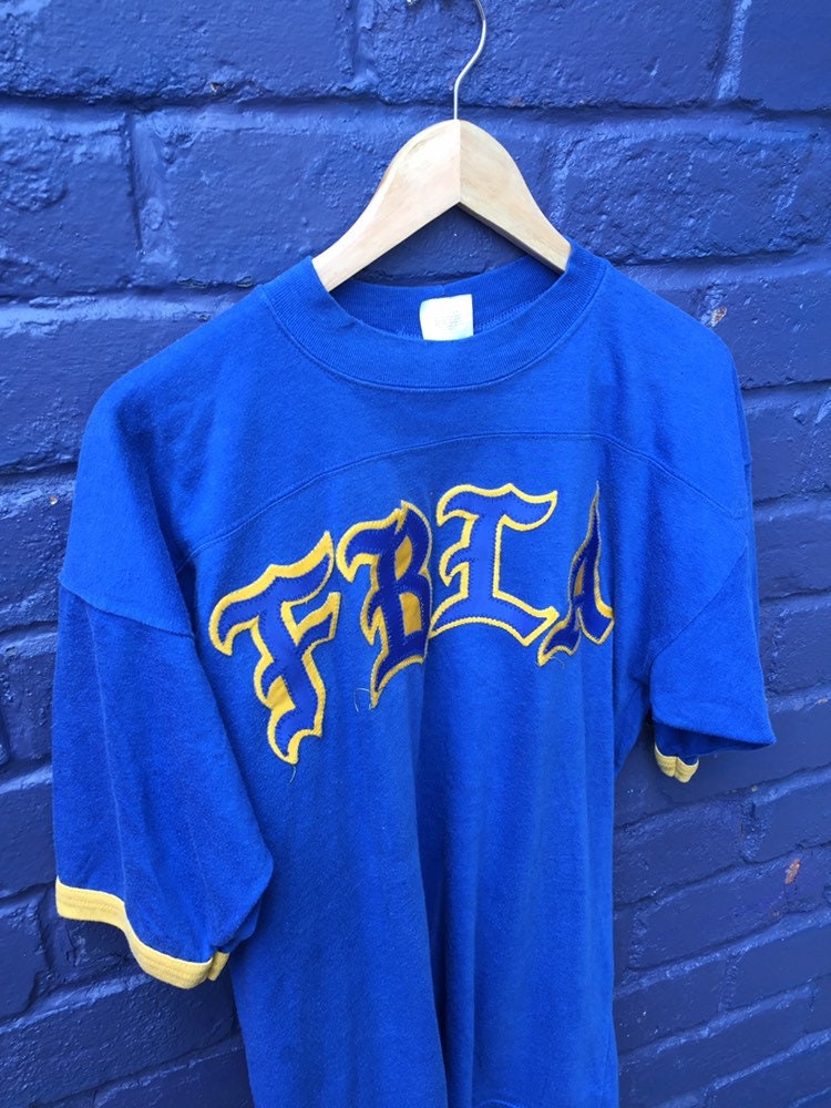 ヴィンテージ 90 年代 FBLA 刺繍文字 USA お土産 アメリカン