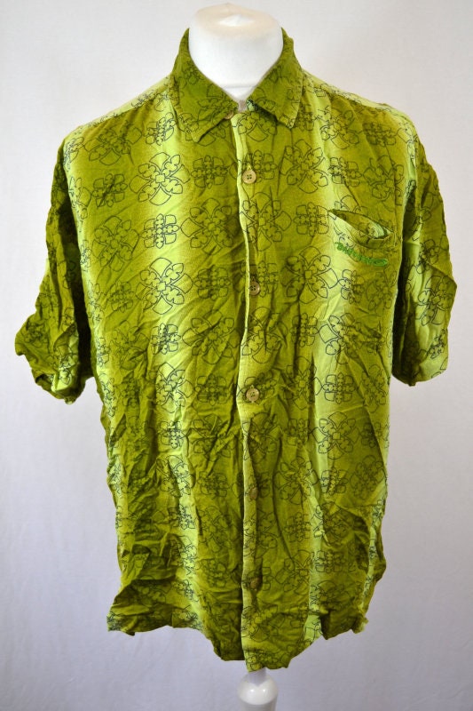 Image of Retro Vintage Hawaiian Oversized Shirt