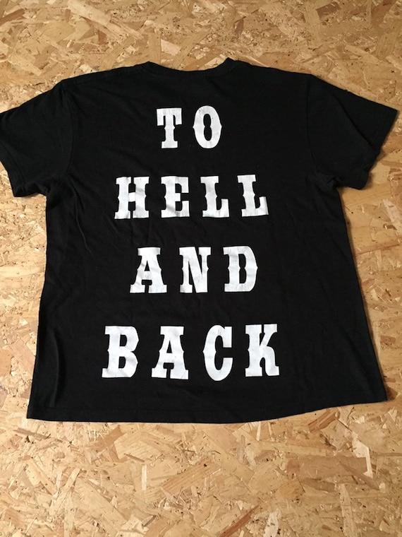 tonehøjde Vie slap af Vintage 90s Sabaton to Hell and Back Band T Shirt Size Large - Etsy