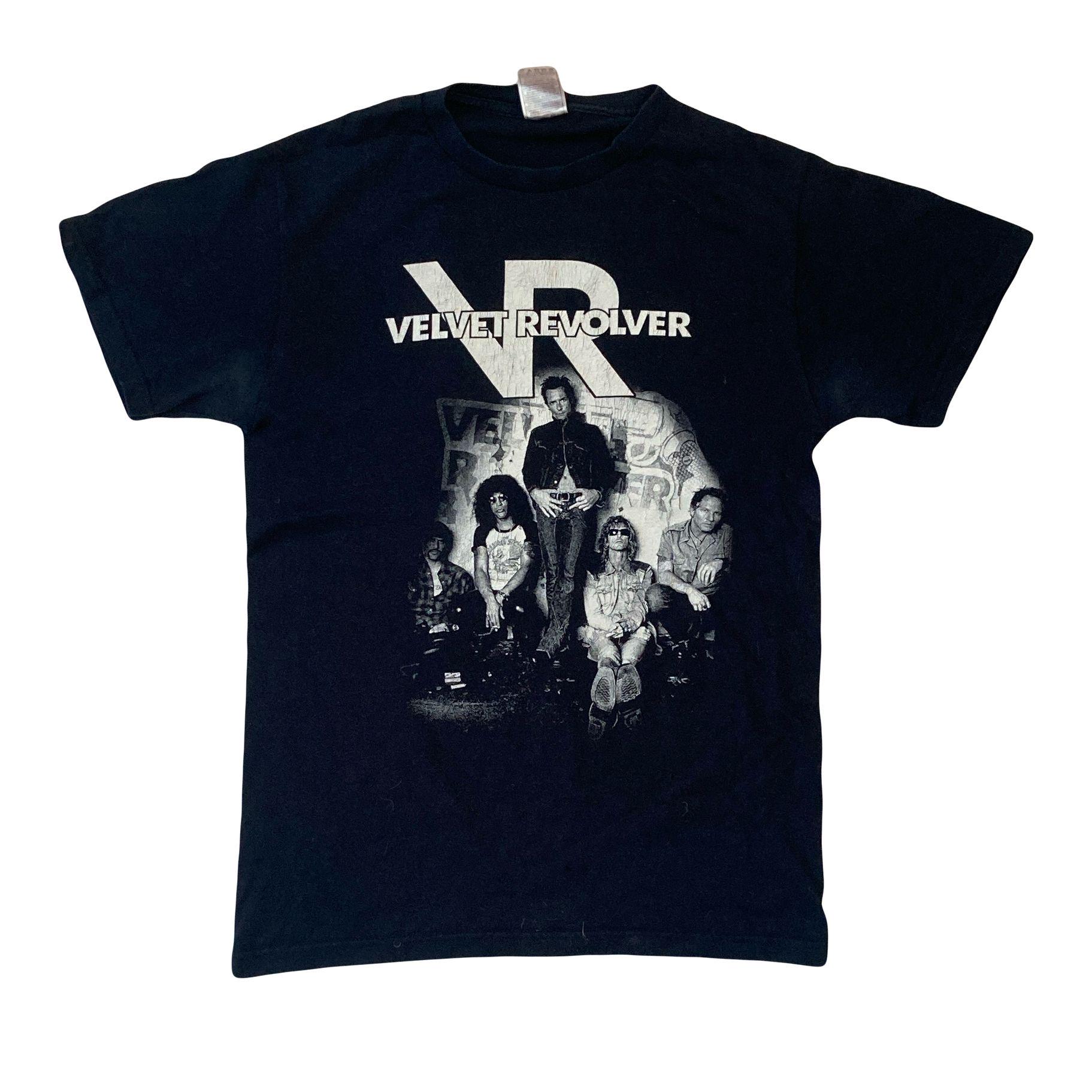 Vintage Velvet Revolver Evolution Tour Double Side Print T-shirt