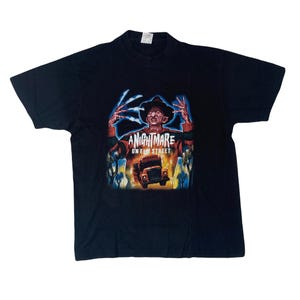 Vintage Freddie Krueger Horror T-Shirt Nightmare on Elm Street size medium by steadman