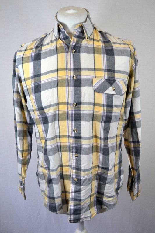 Image of Retro 90's Long Sleeve Chunky Check Shirt