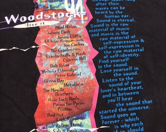 ヴィンテージ 1994 ウッドストック 本物 ペプシ フェスティバル 記念品