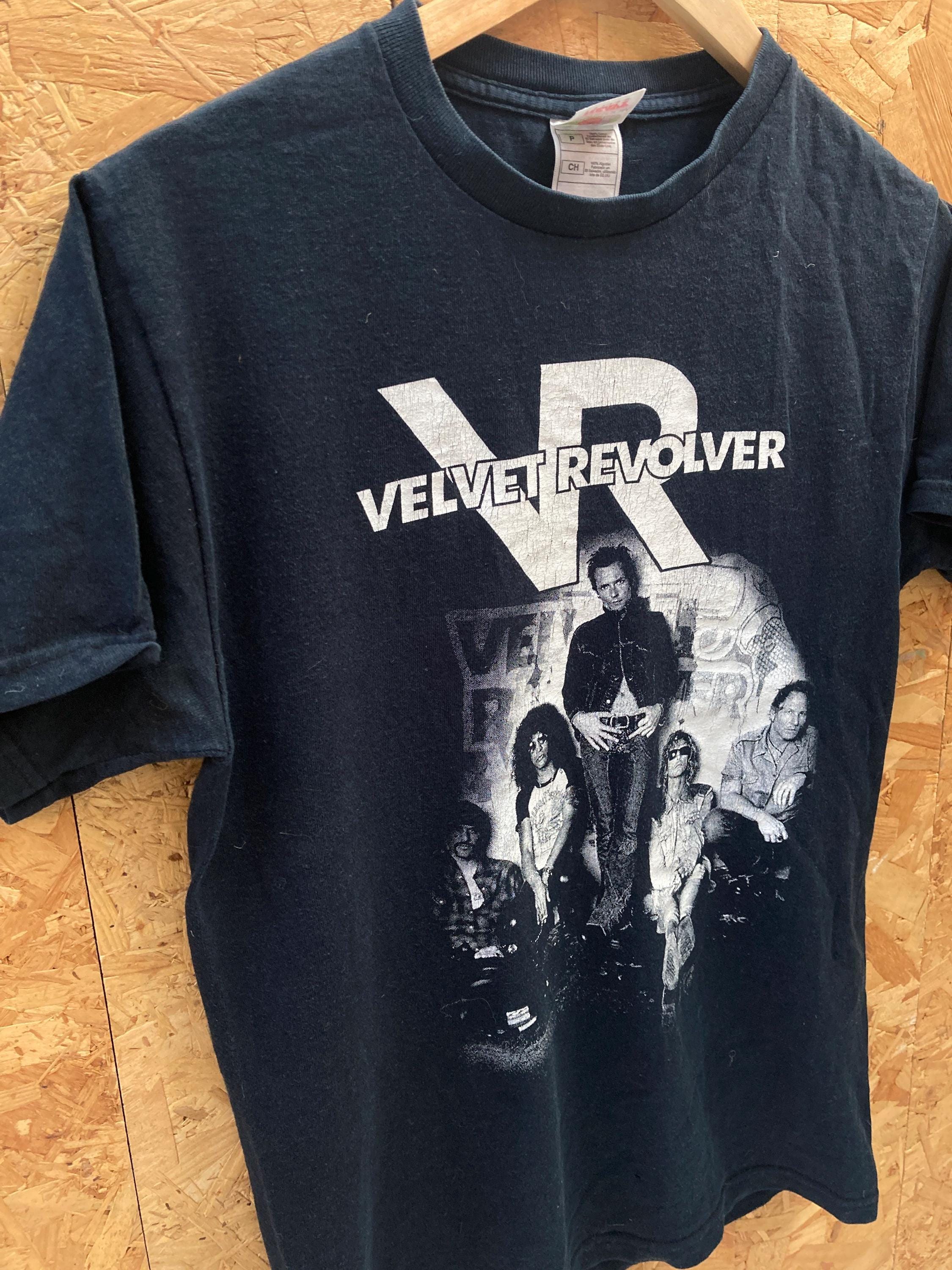 Vintage Velvet Revolver Evolution Tour Double Side Print T-shirt