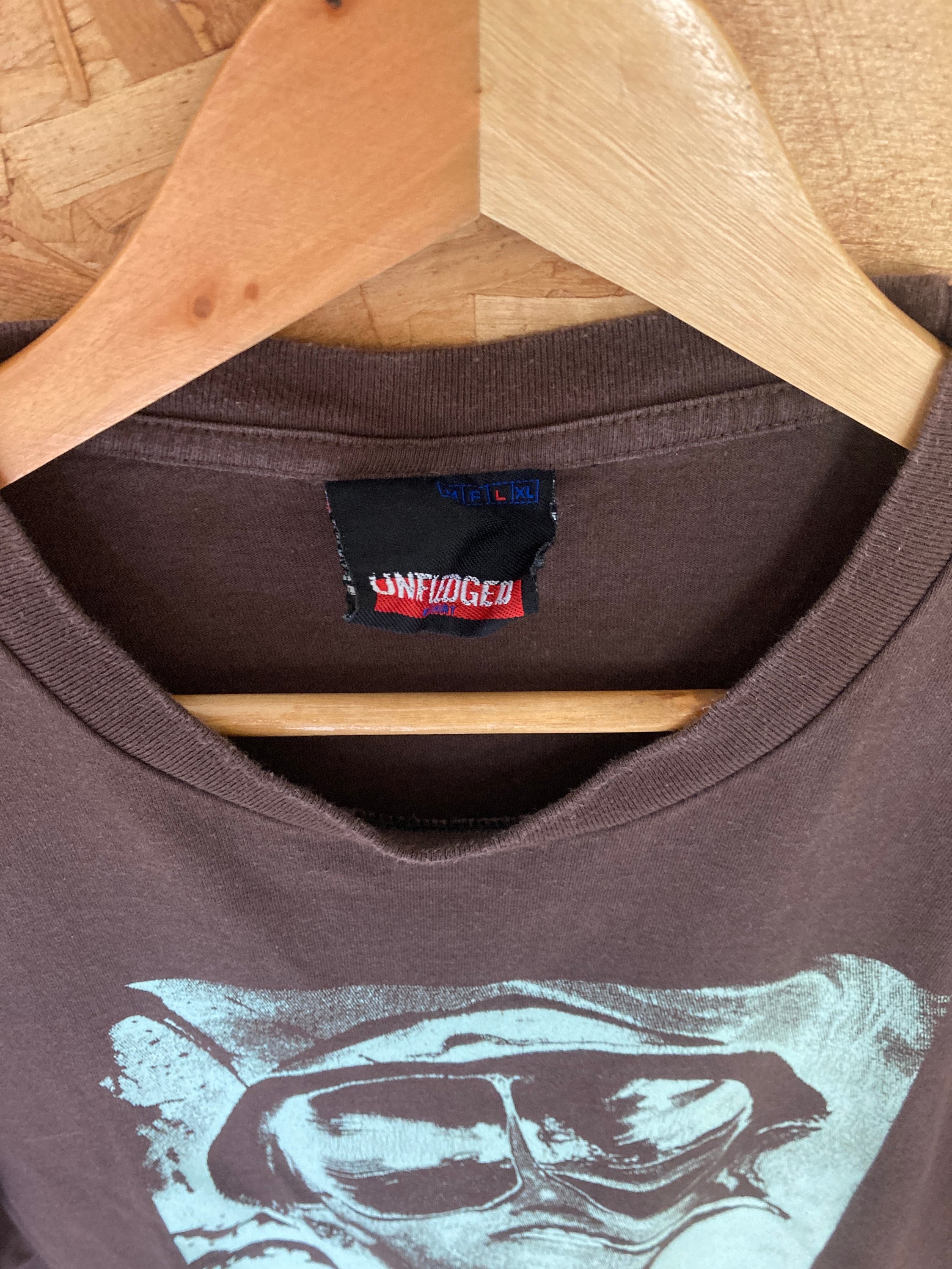 Vintage 90s Fear and Loathing in Las Vegas Brown Green Double