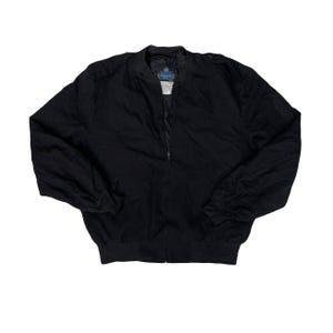Vintage Neptune Garment Co. Men's Size 48 XL Black Bomber Jacket image 1