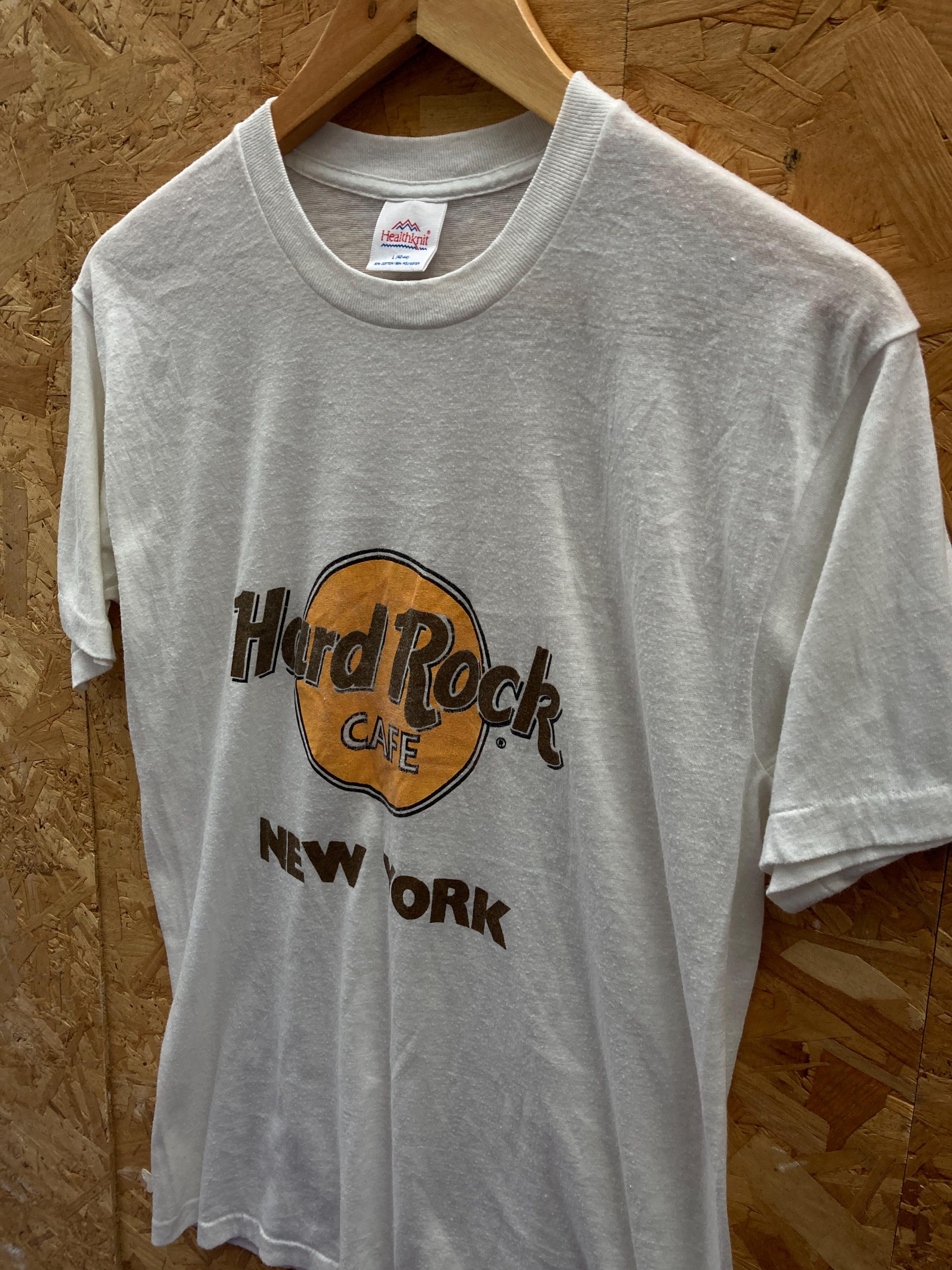 Vintage 80s Hard Rock Cafe New York Single Stitch Souvenir T-shirt 