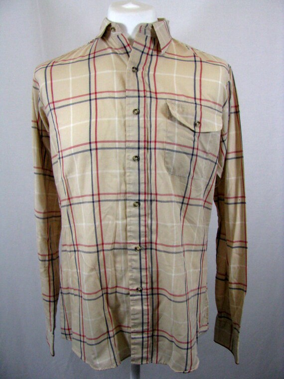 burberry style check shirt