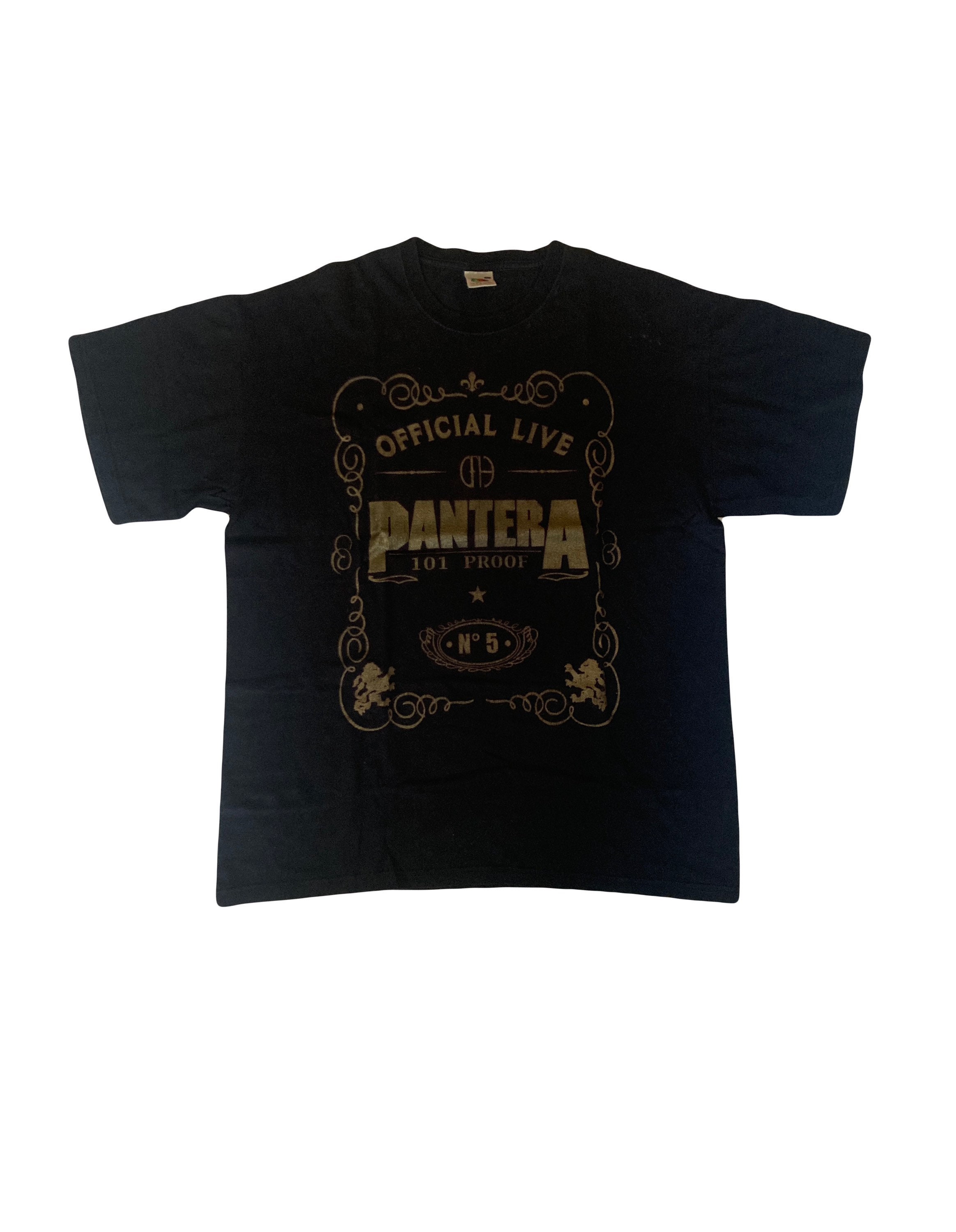 Vintage Band T Shirt Pantera 1997 Album Cover 101 Proof Size - Etsy
