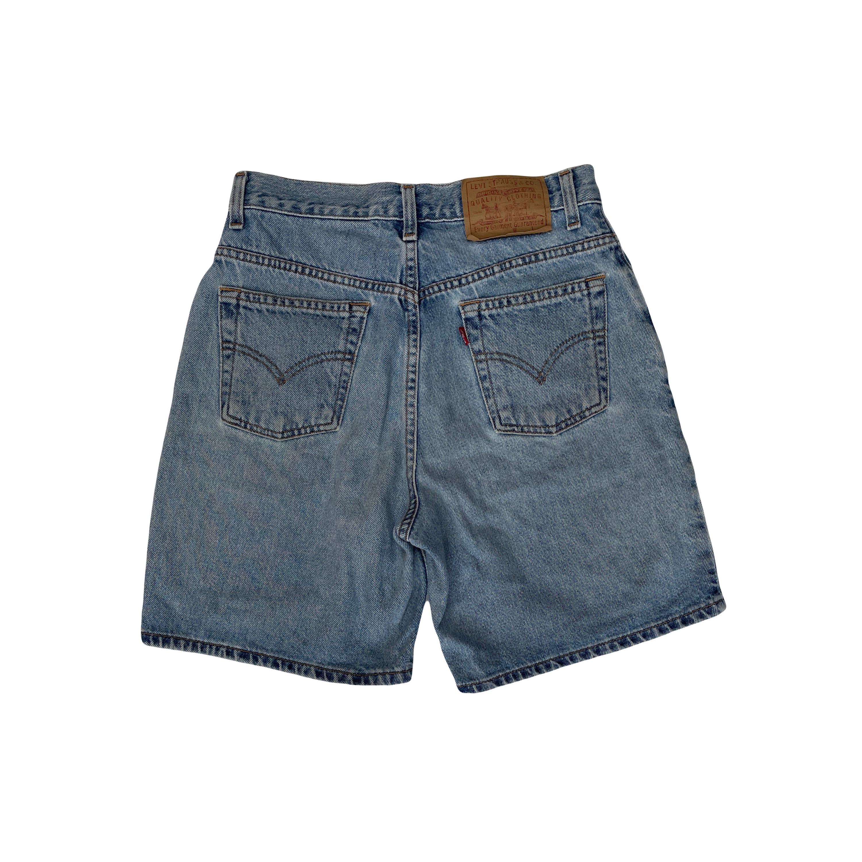 Vintage Y2K Levi's 501 Denim Shorts Jorts, Women's Size 6, Light