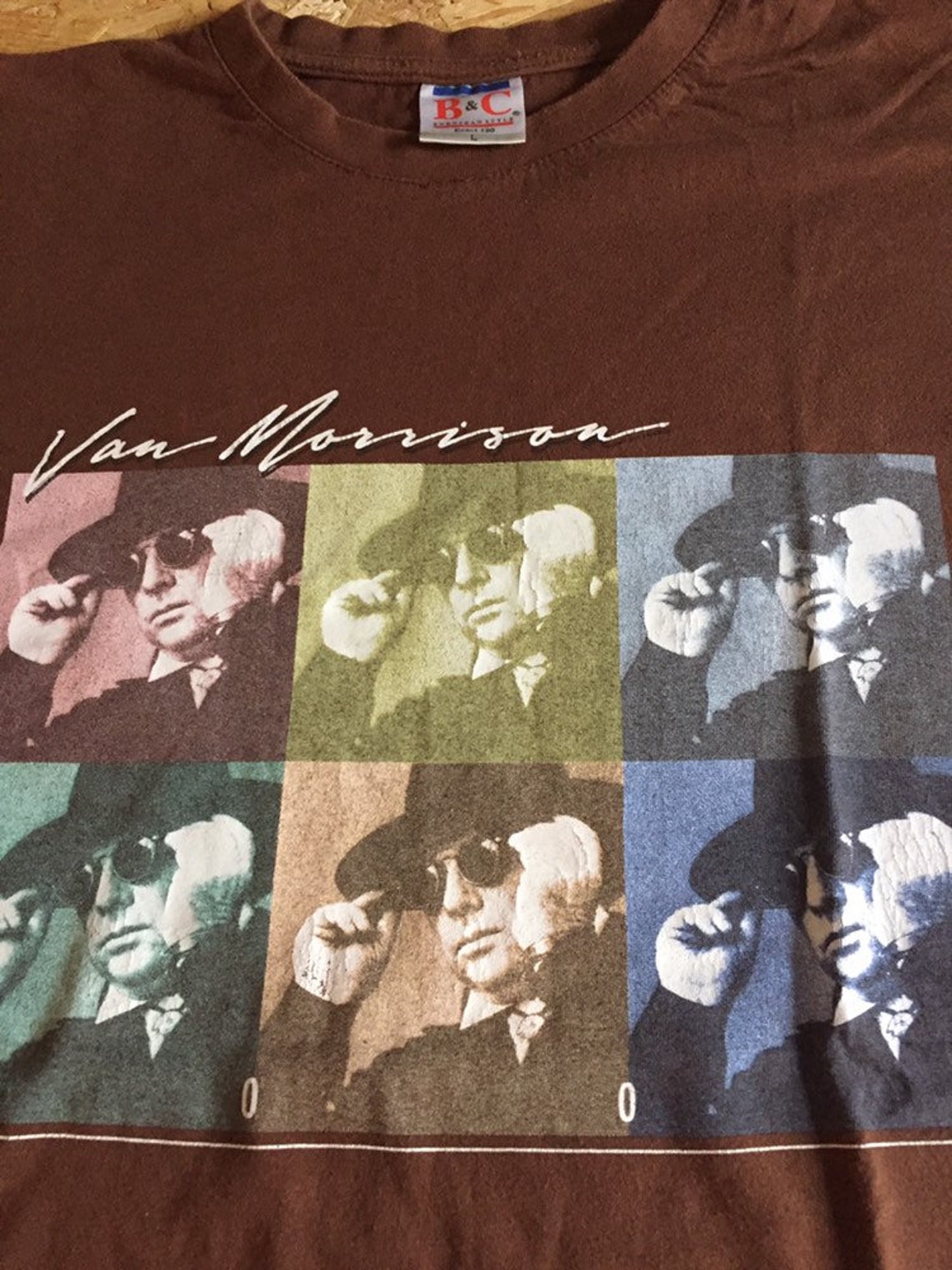 Vintage Van Morrison tour t shirt Etsy