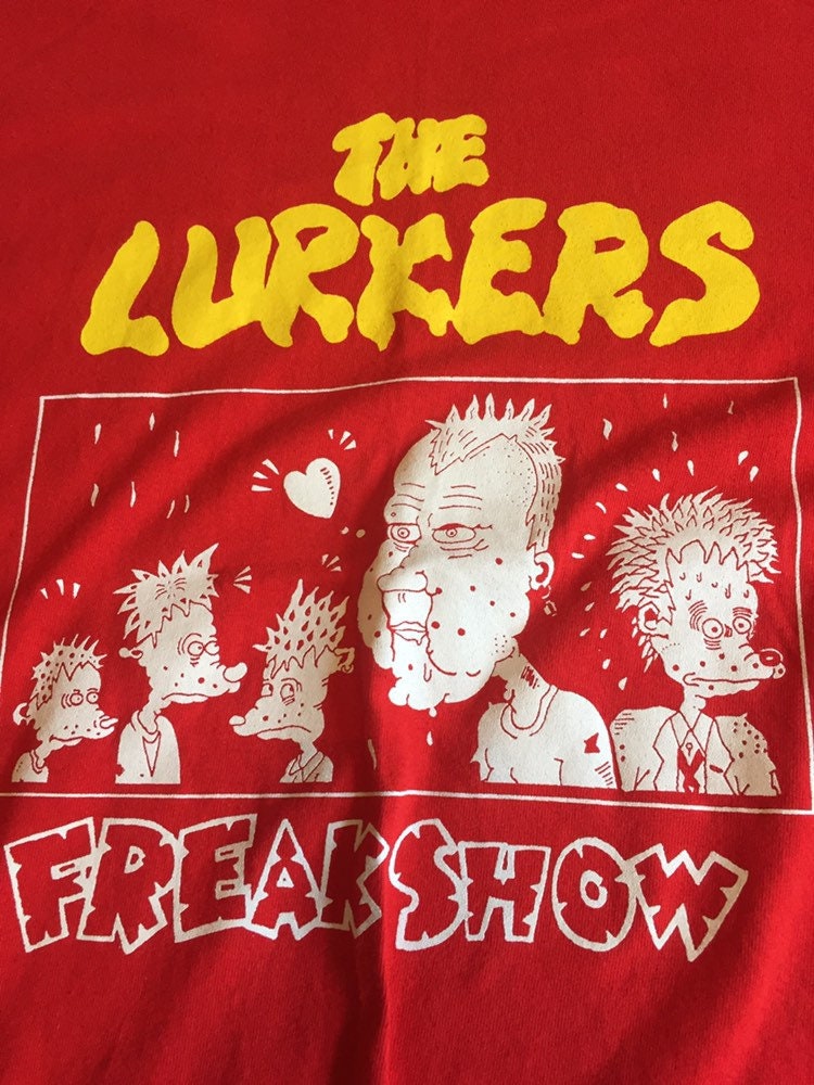 Rare Signed Band T Shirt UK Punk Band the Lurkers New Wave Etsy