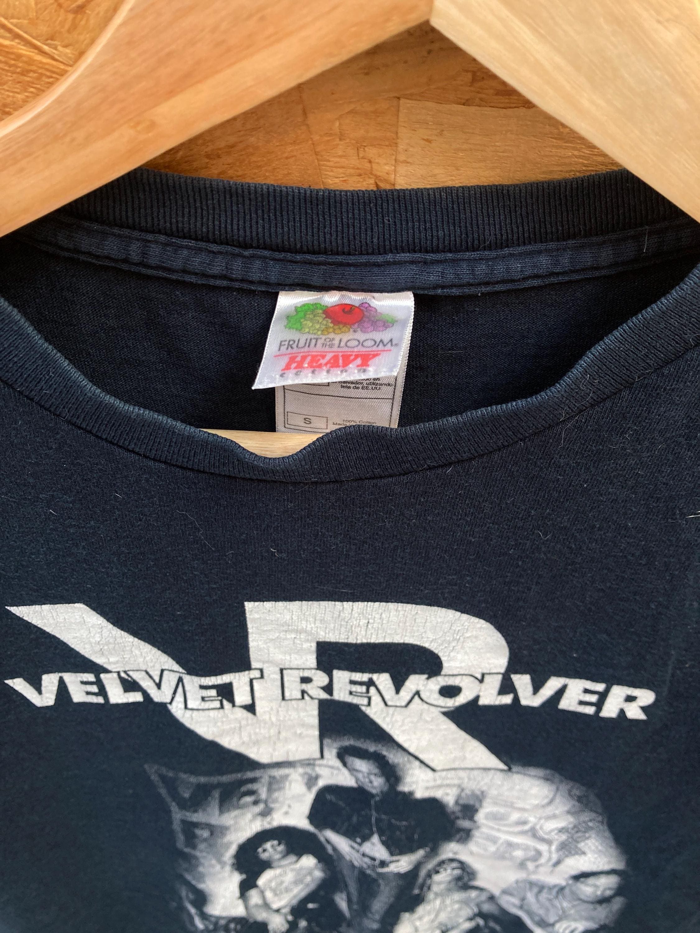 Vintage Velvet Revolver Evolution Tour Double Side Print T-shirt