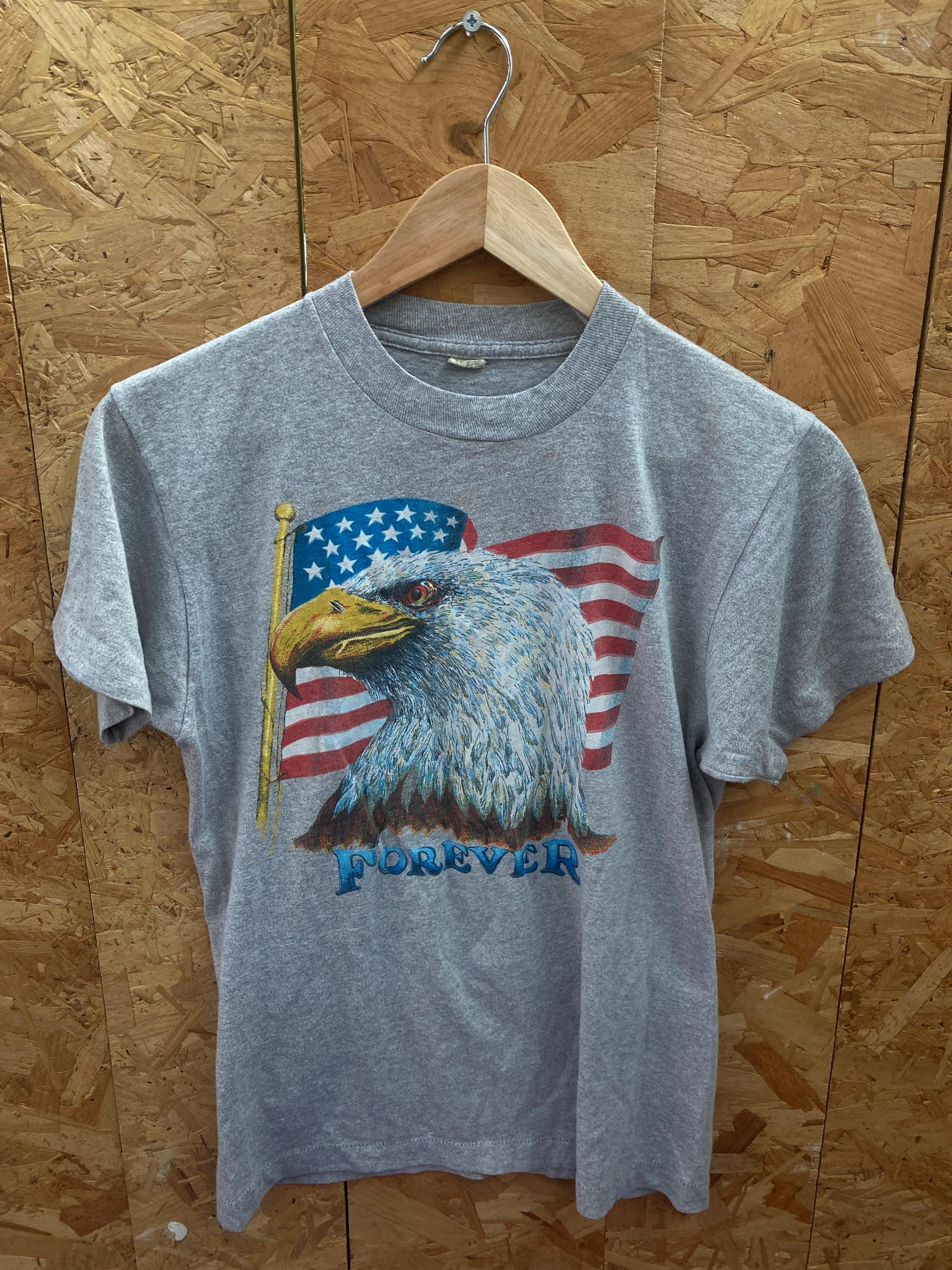 【oan】America Eagle Vintage Washing Short Sleeve T-Shirt Men's Short Sleeve Vintage Eagle Tee | Harley-Davidson USA