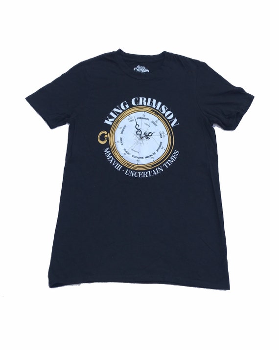 Vintage 00 King Crimson UK Tour Music Merch T Shirt Size Small
