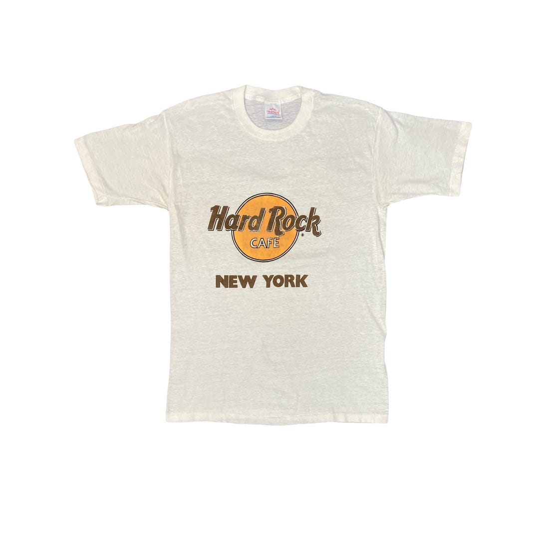 Vintage 80s Hard Rock Cafe New York Single Stitch Souvenir T-shirt