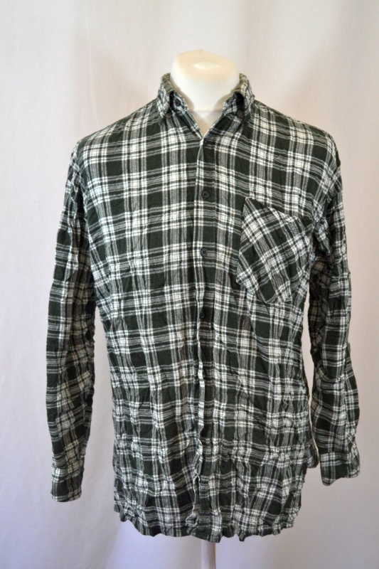 Image of Retro Black & White Check Shirt