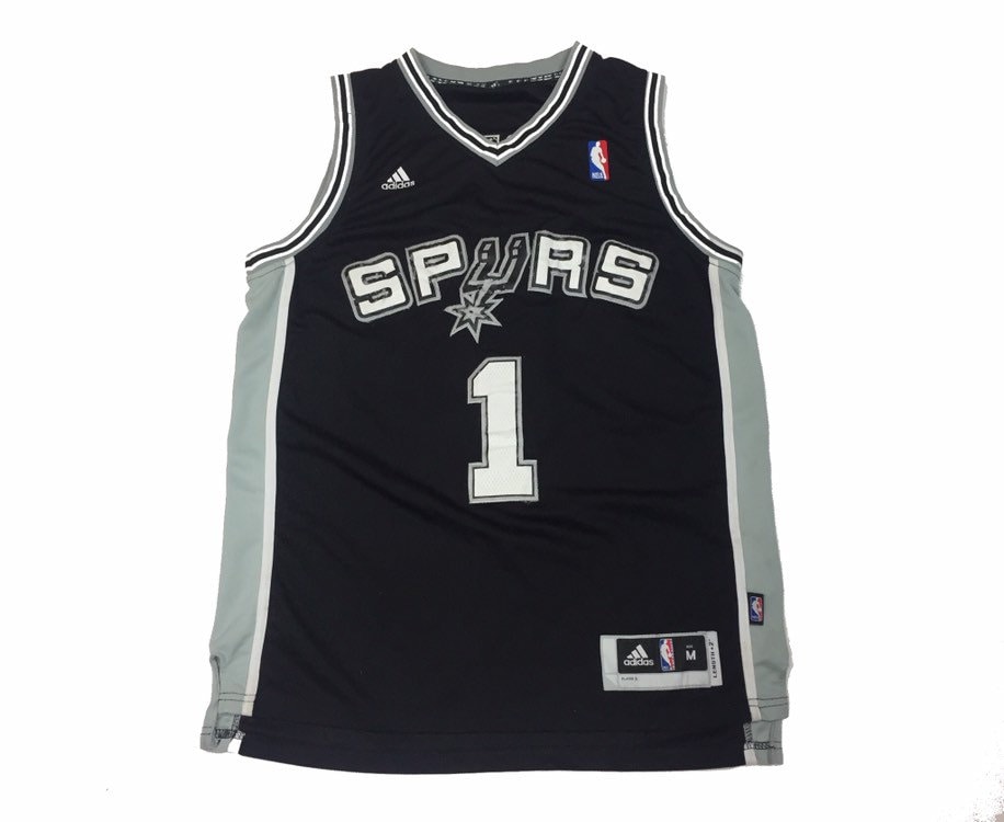 Vintage San Antonio Spurs Tracy Mcgrady Adidas NBA Jersey Size 