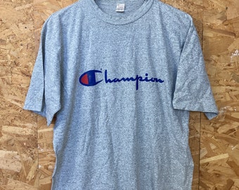 Vintage 80s Champion USA Single Stitch Grey T Shirt Size XL - Etsy
