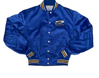Rare Vintage 80's Butwin Satin Jacket - Etsy
