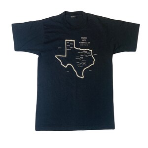 Vintage 90s quirky 14th annual Tokers family reunion Texas USA black souvenir single stitch t-shirt size medium