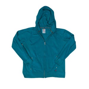 Dickies Blågrön Zip-Up Hoodie Sweatshirt Jacka Storlek XL