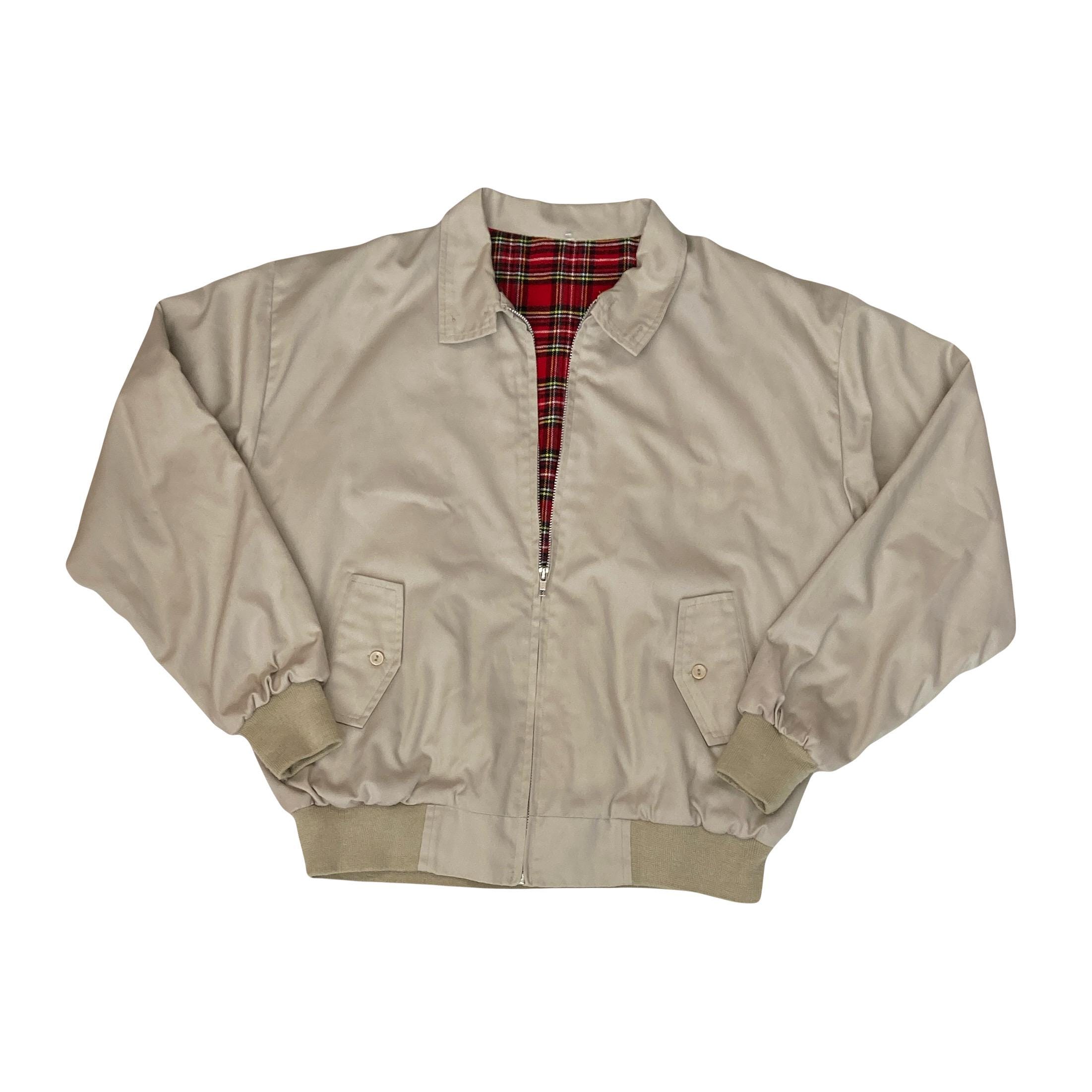 Harrington Jacke Khaki Jacke Mit Stickerei Gant Kurzjacke COTTON