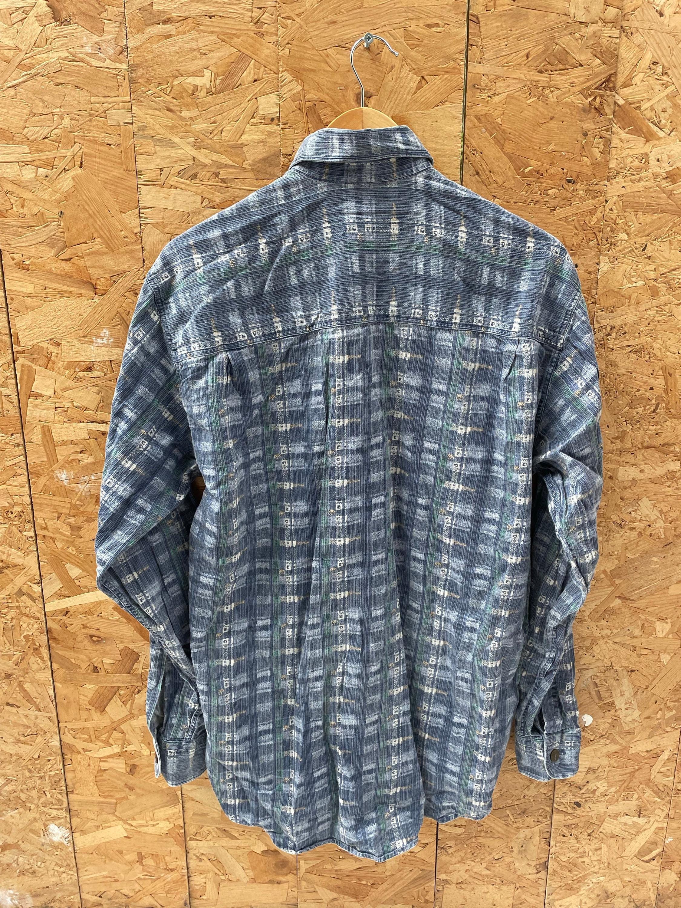 Camicia Henley Uomo Beotyshow | Maniche Lunghe | Cotone Leggero Slim Fit | Verde | Taglia 3XL