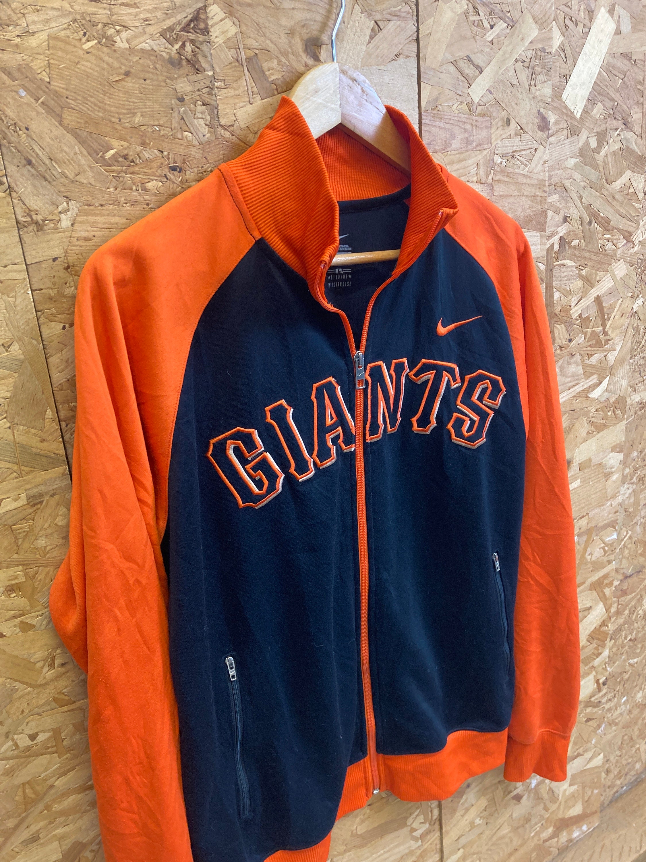 Nike SANFRANCISCO GIANTS トラックジャケット(未使用) Women's San Francisco Giants Nike Black Authentic Collection