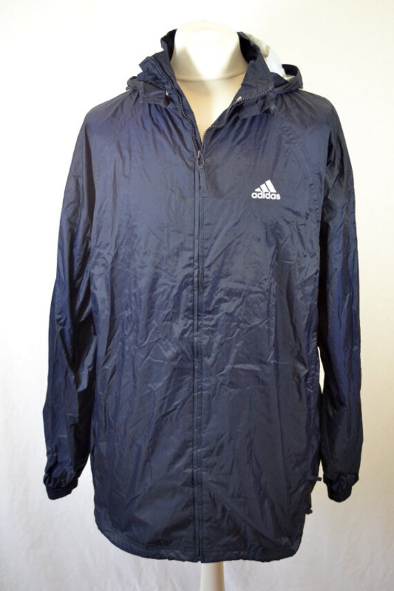 adidas vintage rain jacket