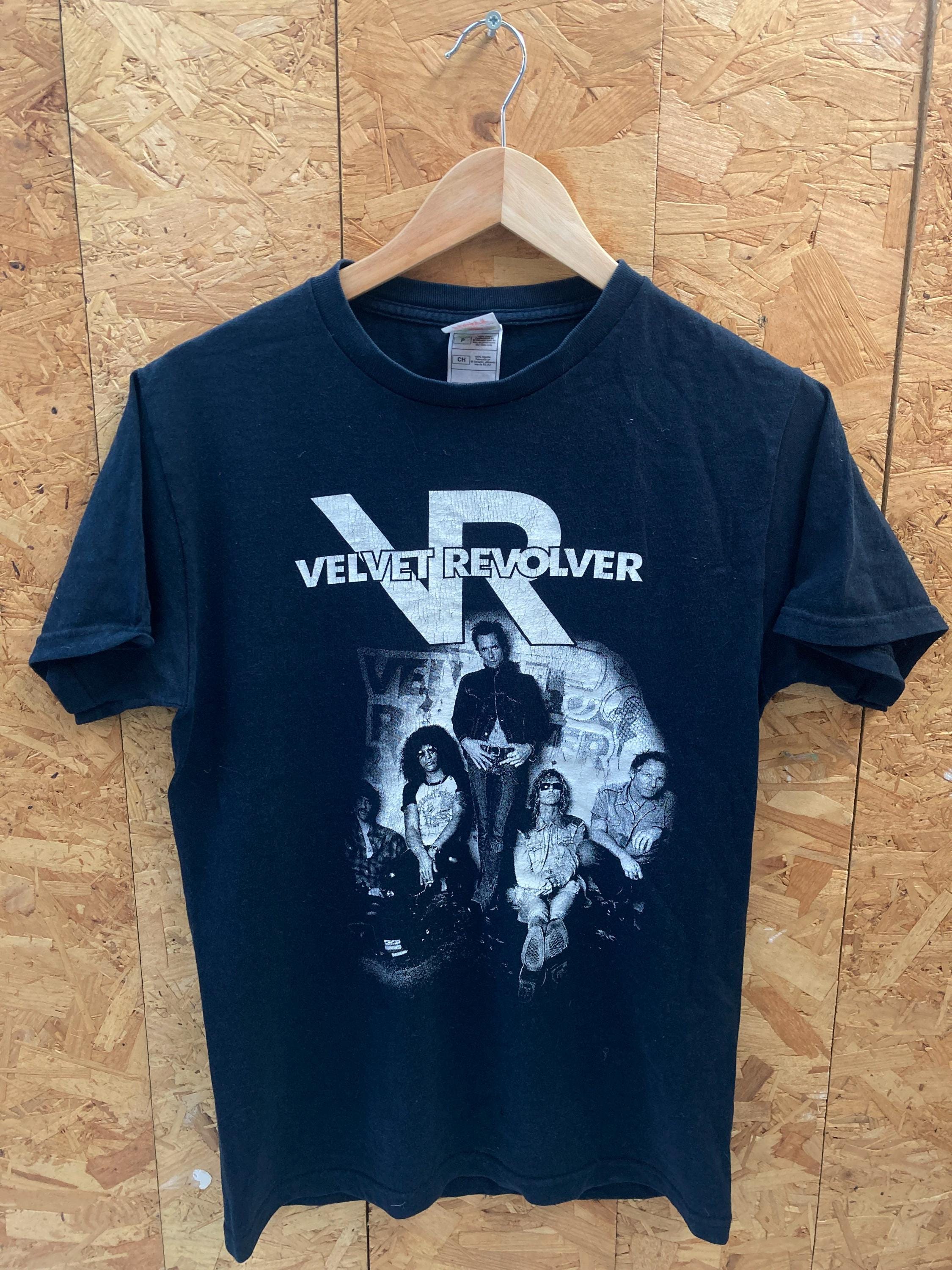 Vintage Velvet Revolver Evolution Tour Double Side Print T-shirt