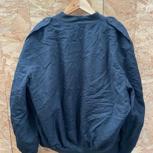 Vintage Neptune Garment Co. Men's Size 48 XL Black Bomber Jacket image 6