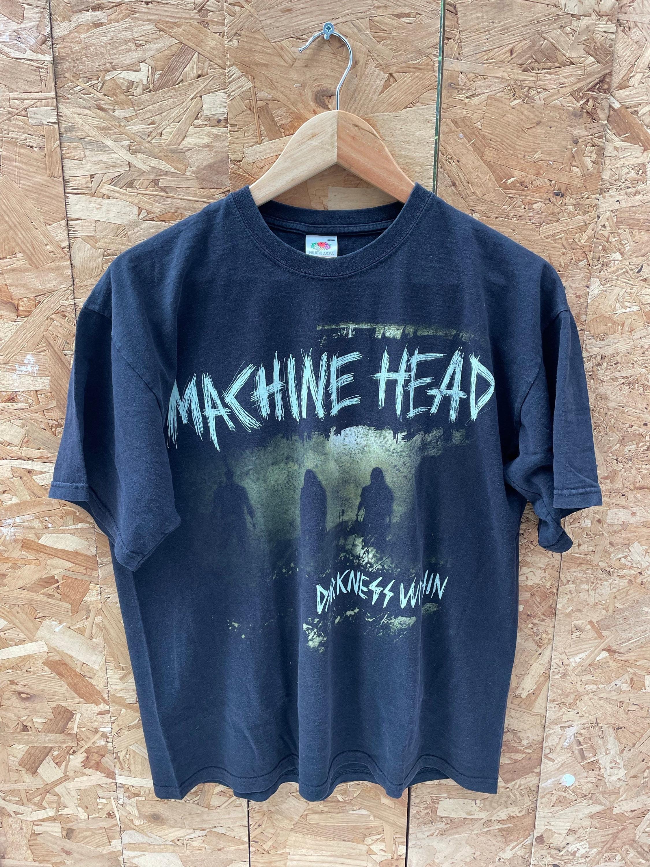 Machine Head Darkness Within Tour T-shirt Large Black Fruit of the