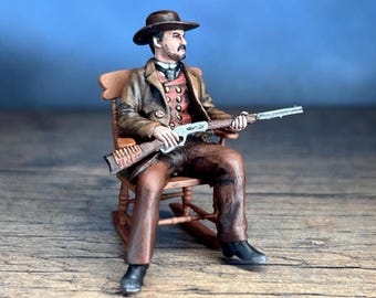 cowboy toy soldiers 54mm hand painted Tabletop Miniatures