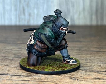 Silent Clan Ninja — Detailed Resin Figurine for Tabletop & Hobbyists