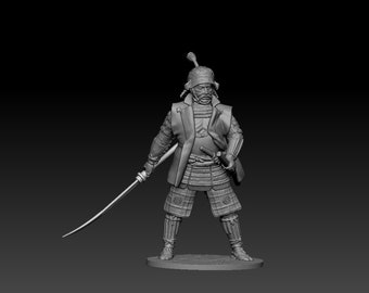 Figurine Alteys Les Guerriers Du Monde N°1 - Le Samouraï - Échelle 1/16