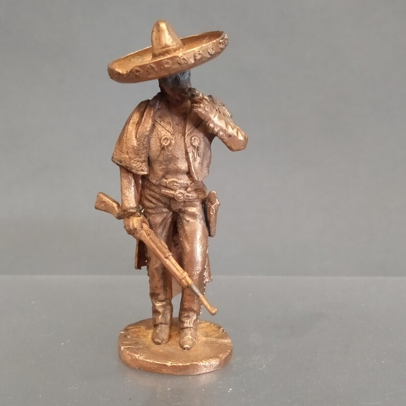 Copper soldiers Mexican bandit Hunter Gangster Thug. Scale Etsy