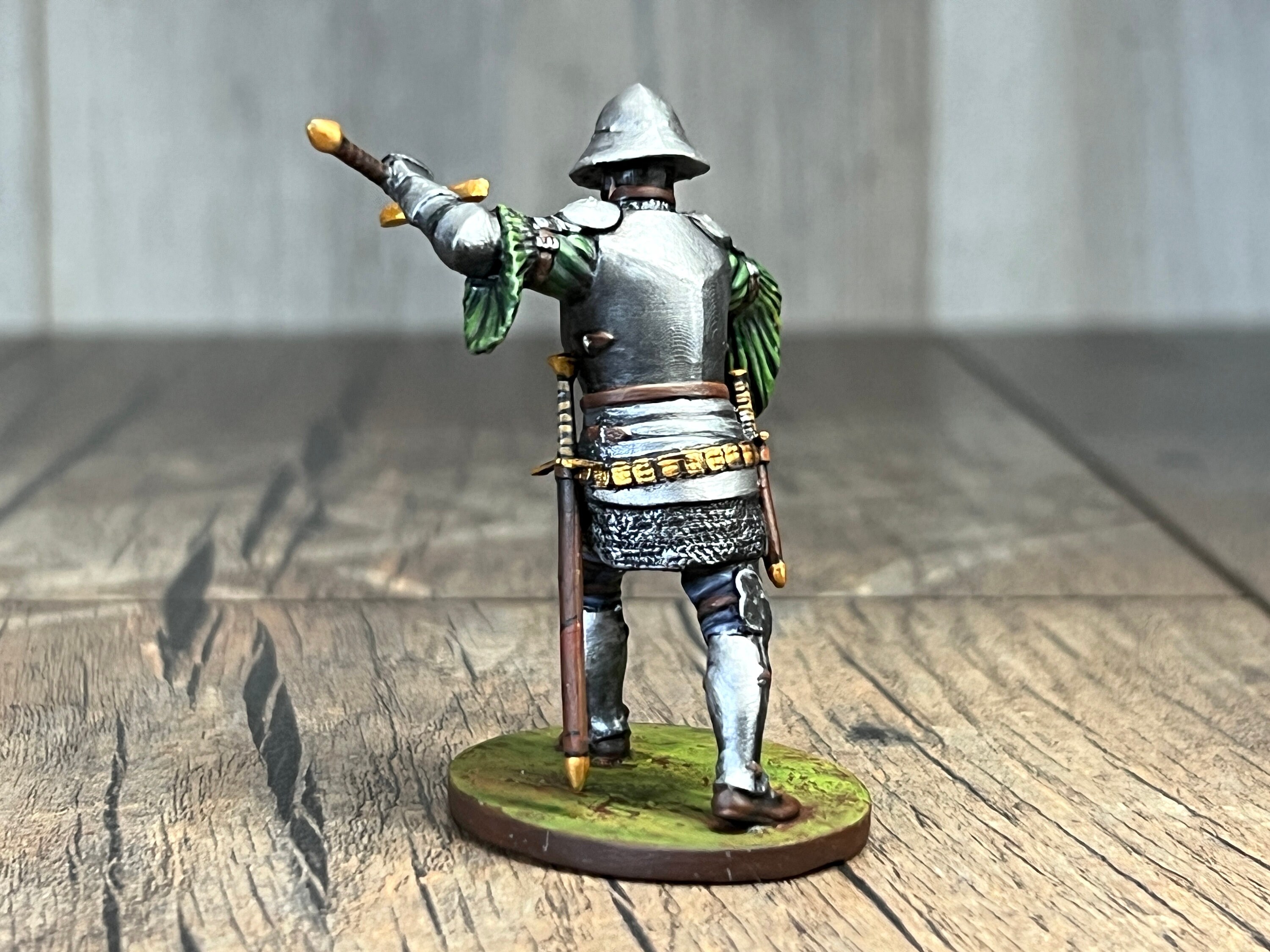 Knight Collectables Medieval Knight Figurines Tabletop Miniatures - Intricate Plastic Craft ...